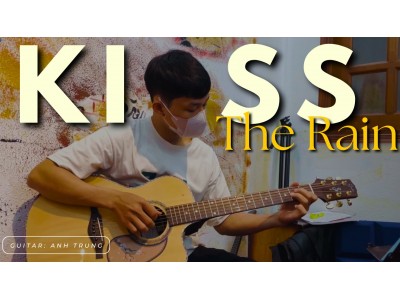 Kiss the rain guitar cover | Anh Trung | Lớp nhạc Giáng Sol Quận 12